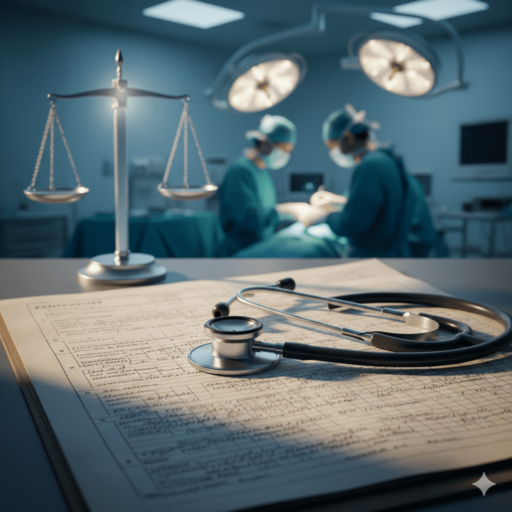 Complicações Cirúrgicas, Prontuário Médico e Proteção Profissional