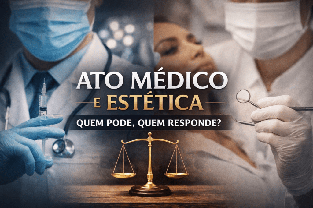 Ato Médico e Procedimentos Estéticos: Segurança Jurídica, Limites Profissionais e os Riscos Invisíveis na Saúde