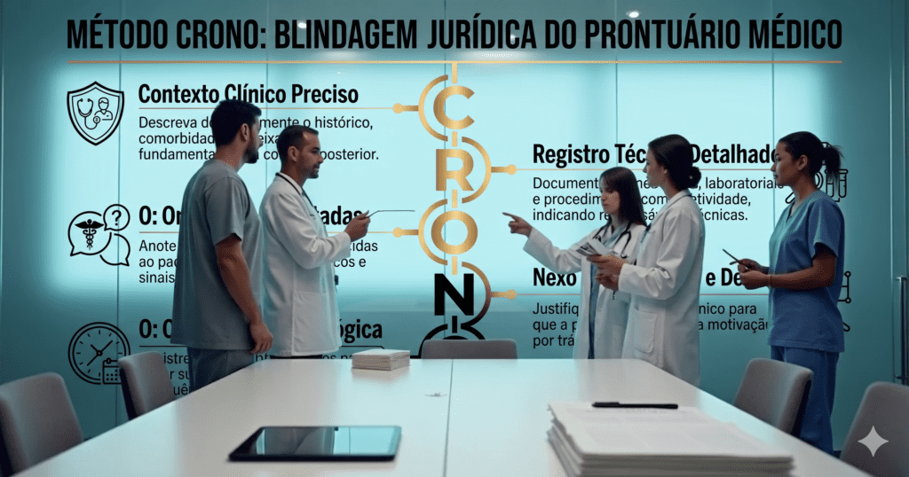 Método CRONO: Como blindar o prontuário médico